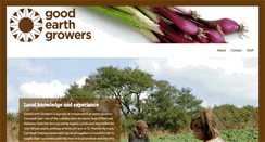 Desktop Screenshot of goodearthgrowers.org