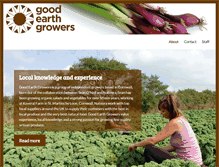 Tablet Screenshot of goodearthgrowers.org